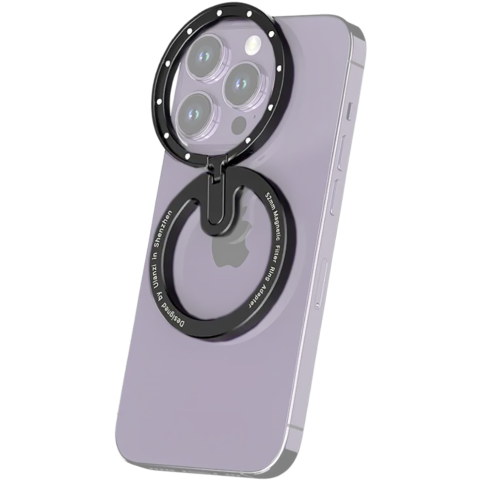 Крепление Ulanzi MagFilter Magsafe Lens Ring для светофильтра 52мм preOrder=15.06.2025