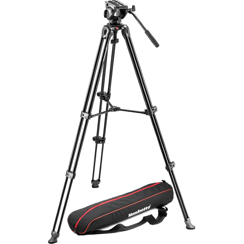 Штатив Manfrotto MVT502AM с головой MVH500A 