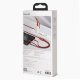 Кабель Baseus Flash One-for-three micro USB+Lightning+Type-C 5A 1.2м Оранжевый - Изображение 154258
