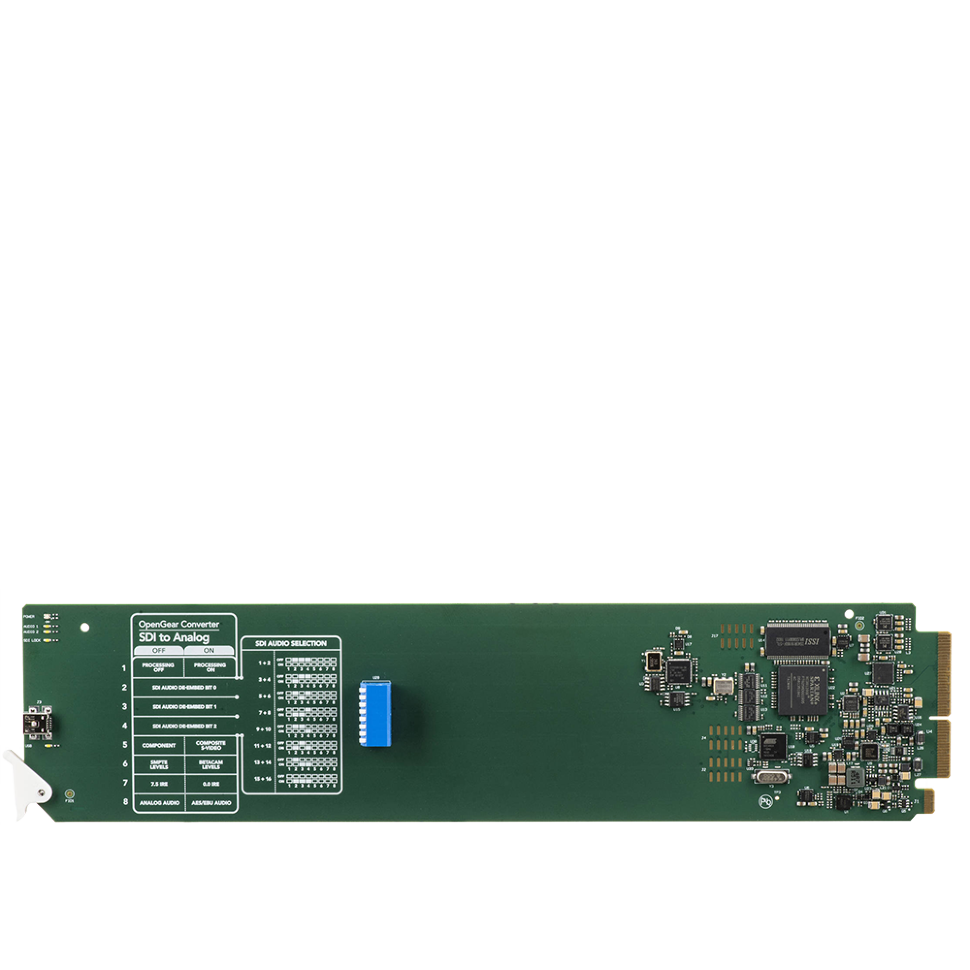 Плата конвертер Blackmagic OpenGear Converter SDI - Analog 