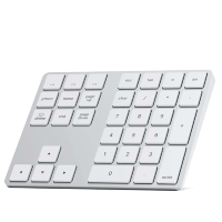 Артикул: 23466. Беспроводной блок клавиатуры Satechi Aluminum Extended Keypad Серебряный