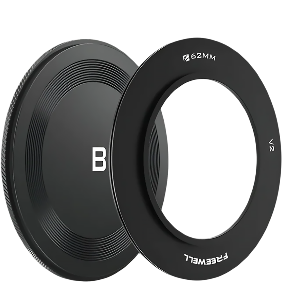 Переходное кольцо с крышкой Freewell Adapter Ring для V2 VND/CPL 62мм 