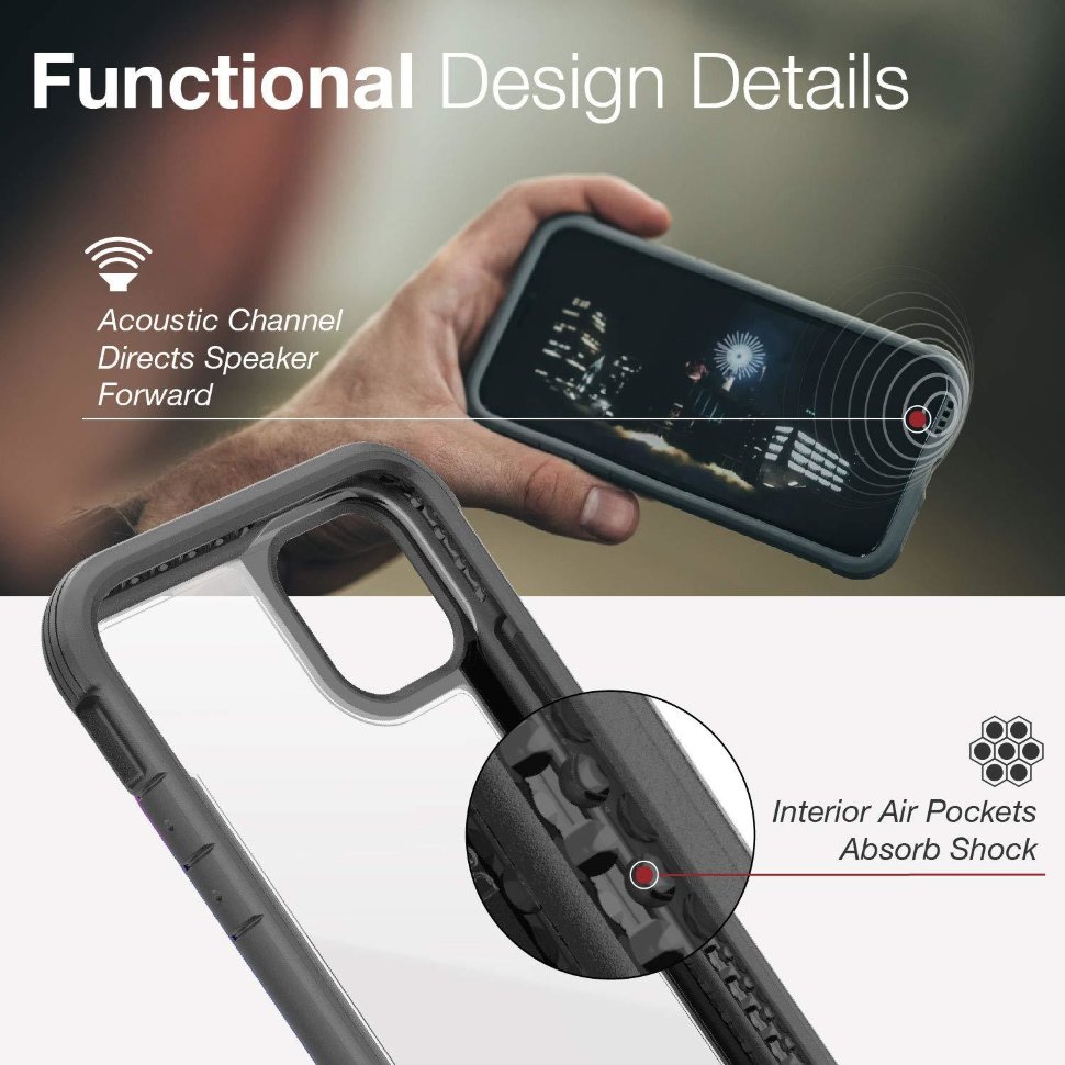 

Чехол X-Doria Defense Shield для iPhone 11 Pro Max Зелёный 485661