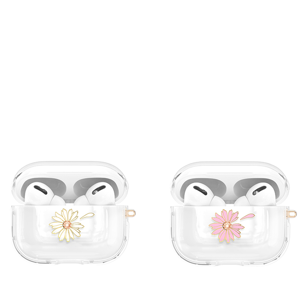 Чехол PQY Lucky для Apple AirPods Pro Маргаритка 