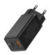 Сетевой адаптер Baseus GaN Mini 45W Чёрный (+кабель Type-C) - Изображение 152938