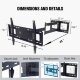 Кронштейн настенный Forging Mount Long Arm TV (37 - 80") - Изображение 271487