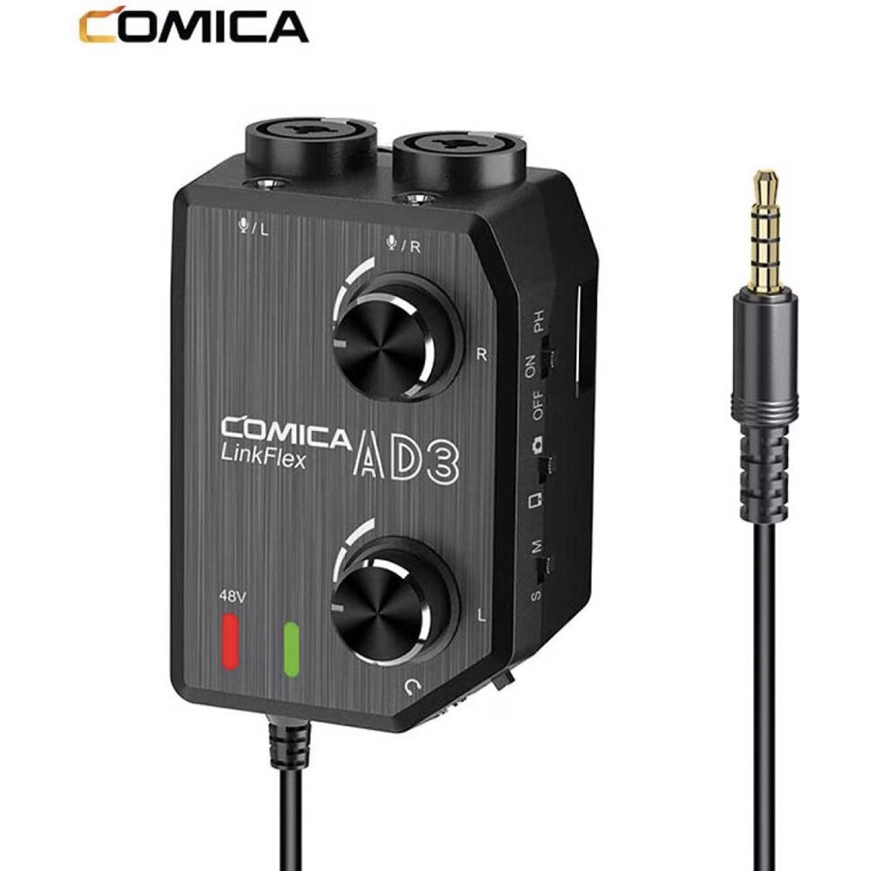 

Аудиомикшер CoMica LinkFlex AD3