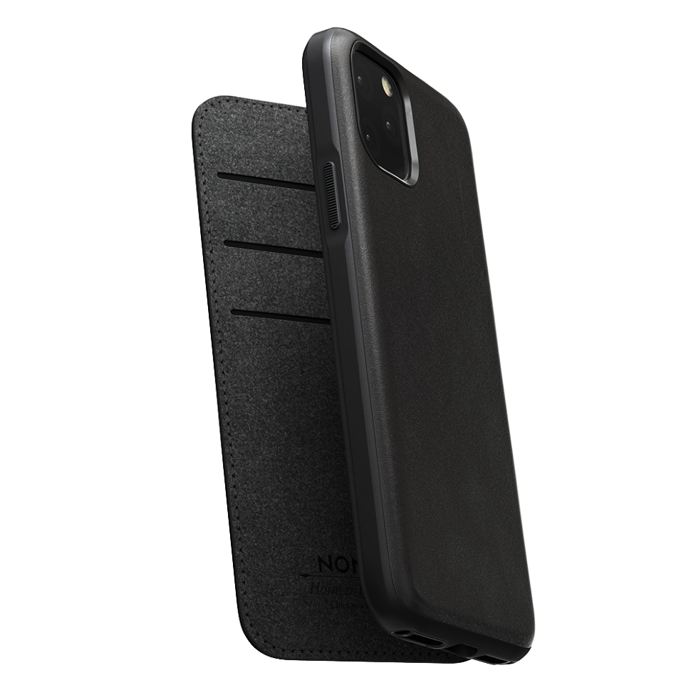 Чехол-кошелек Nomad Rugged Folio для iPhone 11 Pro Max Чёрный 