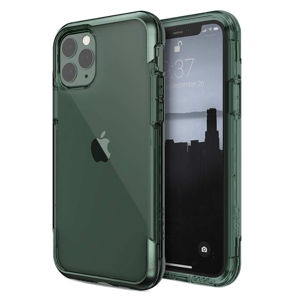 Чехол X-Doria Defense Air для iPhone 11 Pro Зелёный 