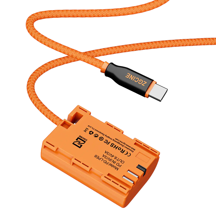 

Адаптер питания ZGCine LP-E6 - Type-C PD-LPE6