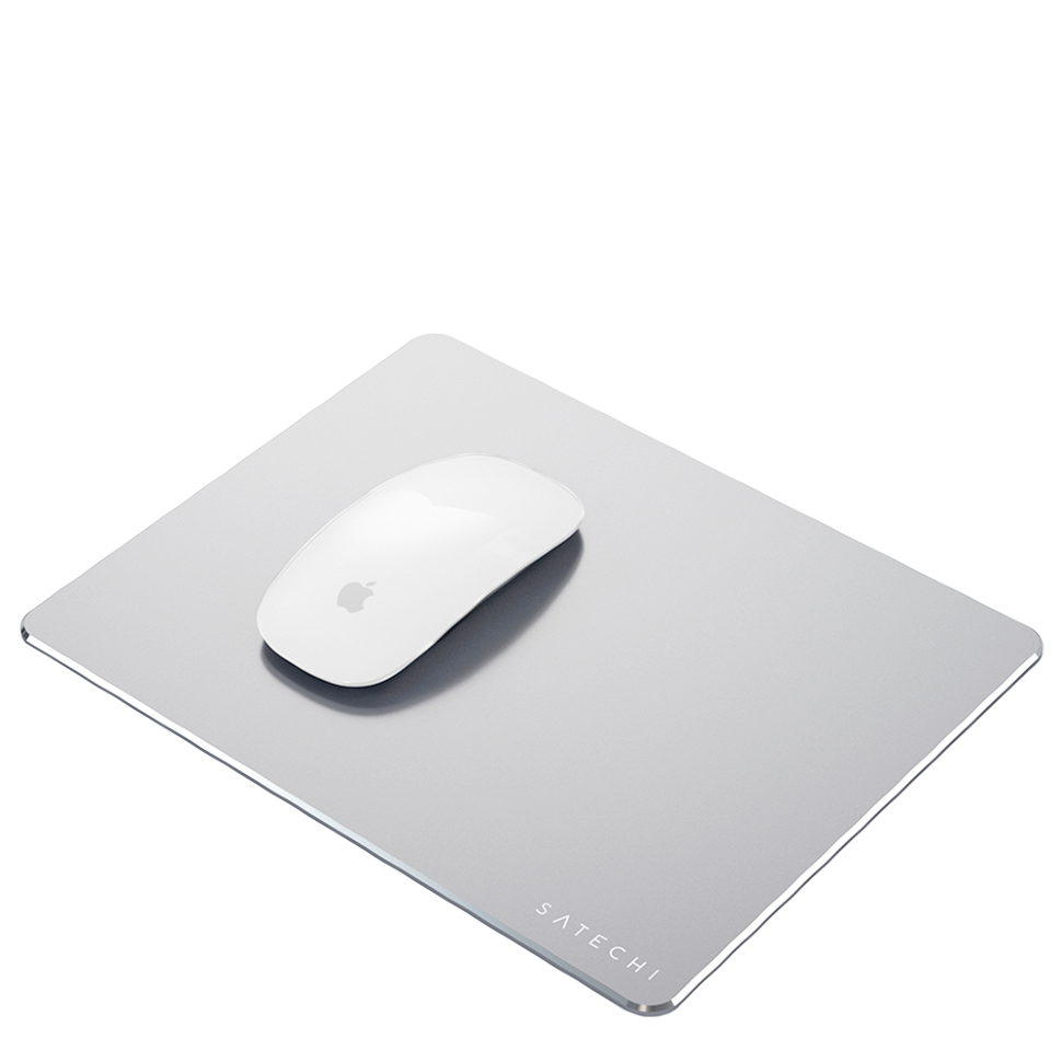 Коврик для компьютерной мыши Satechi Aluminum Mouse Pad Серебро 