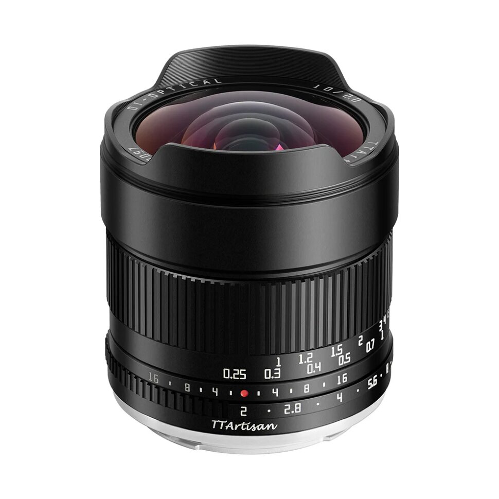

Объектив TTartisan 10mm F2 ASPH APS-C Micro 4/3 C1020-B-M43