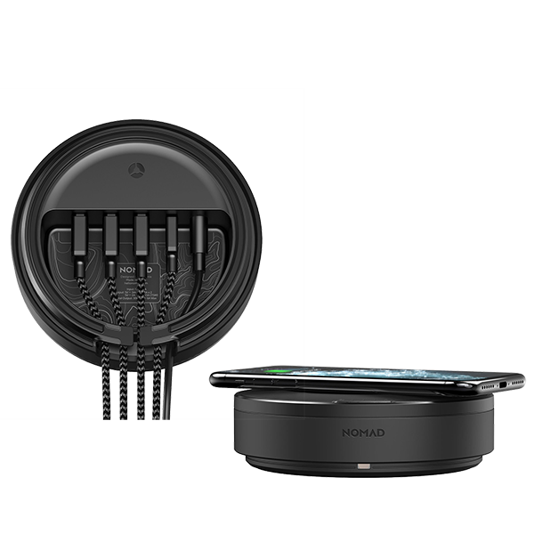 Хаб с беспроводной зарядкой Nomad Wireless Hub 