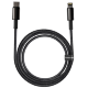 Кабель Baseus Tungsten Gold Type-C - Lightning 20W 2м Чёрный - Изображение 175434