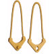 Пуллер-петля для молнии WANDRD WORRYLESS Zipper Puller Жёлтая (6 пар) - Изображение 278877