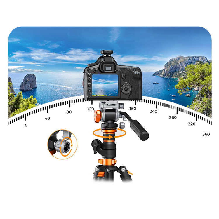 

Штативная голова K&F Concept FH-03 KF31.087
