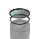 Светофильтр SmallRig Attachable CPL 67мм + T-mount - Изображение 246277