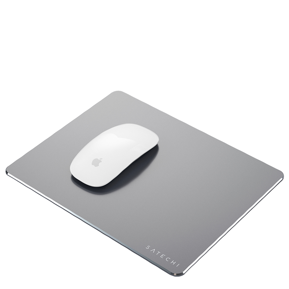 Коврик для компьютерной мыши Satechi Aluminum Mouse Pad Серый космос 
