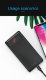 Внешний аккумулятор с дисплеем Baseus Mini Cu 10000mAh Чёрный - Изображение 79257