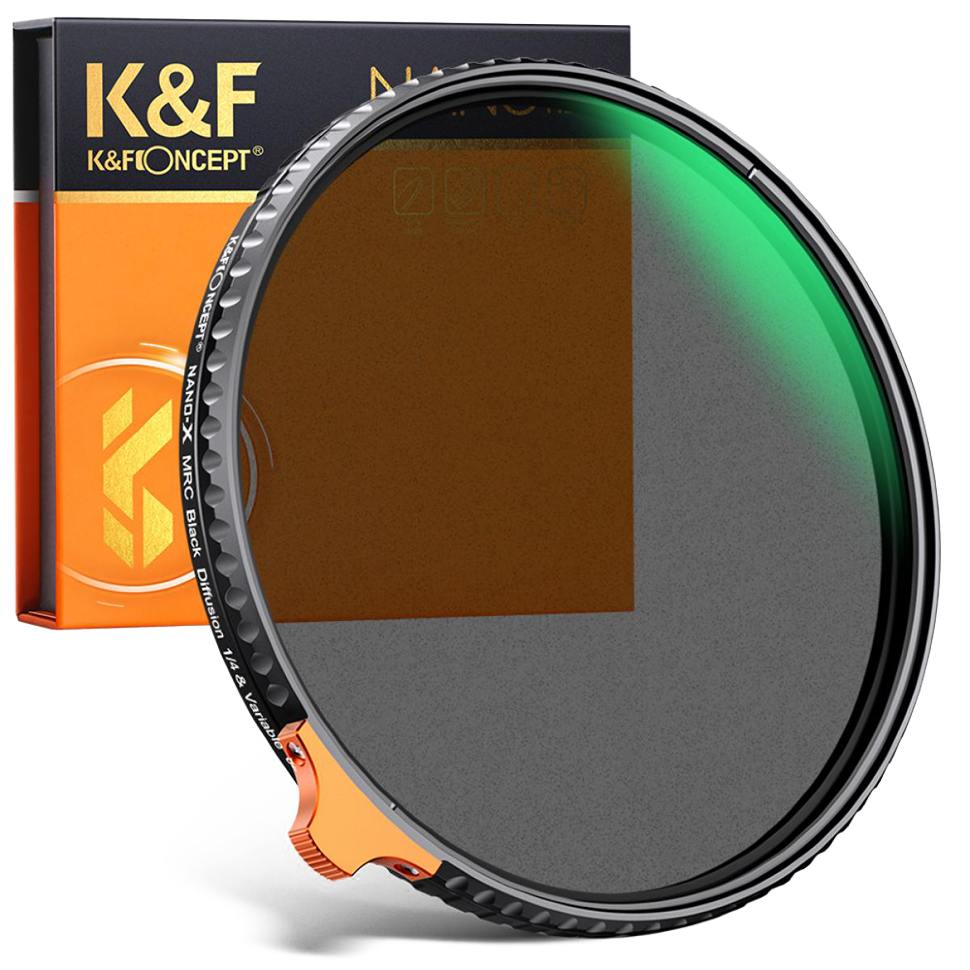 Светофильтр K&amp;F Concept Nano X Black mist 1/4 ND2-32 72мм 