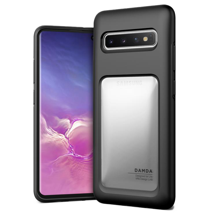 Чехол VRS Design Damda High Pro Shield для Galaxy S10 PLUS Misty Black 