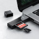 Картридер HOCO HB20 Mindful USB 2.0 SD/microSD Чёрный - Изображение 203109