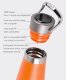 Термос Kiss Kiss Fish Smart Vacuum Bottle с OLED-дисплеем 475мл Жёлтый - Изображение 134629