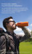 Термос Kiss Kiss Fish Smart Vacuum Bottle с OLED-дисплеем 475мл Жёлтый - Изображение 134631