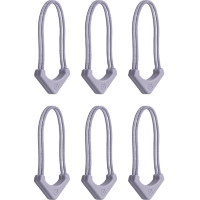 Артикул: 85670. Пуллер-петля для молнии WANDRD WORRYLESS Zipper Puller Фиолетовая (6 пар)