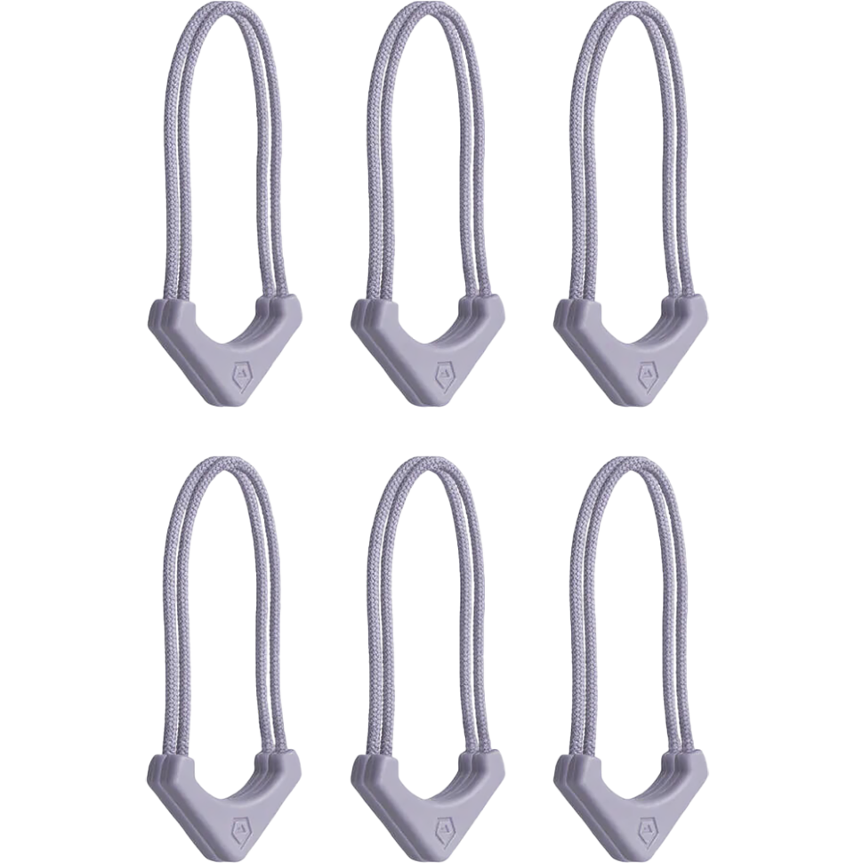 Пуллер-петля для молнии WANDRD WORRYLESS Zipper Puller Фиолетовая (6 пар) 