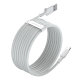 Кабель Baseus Simple Wisdom USB - Type-C 5A 1.5м Белый (2шт) - Изображение 153497