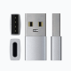 Адаптер Satechi USB - Type-C Серебро - Изображение 261533