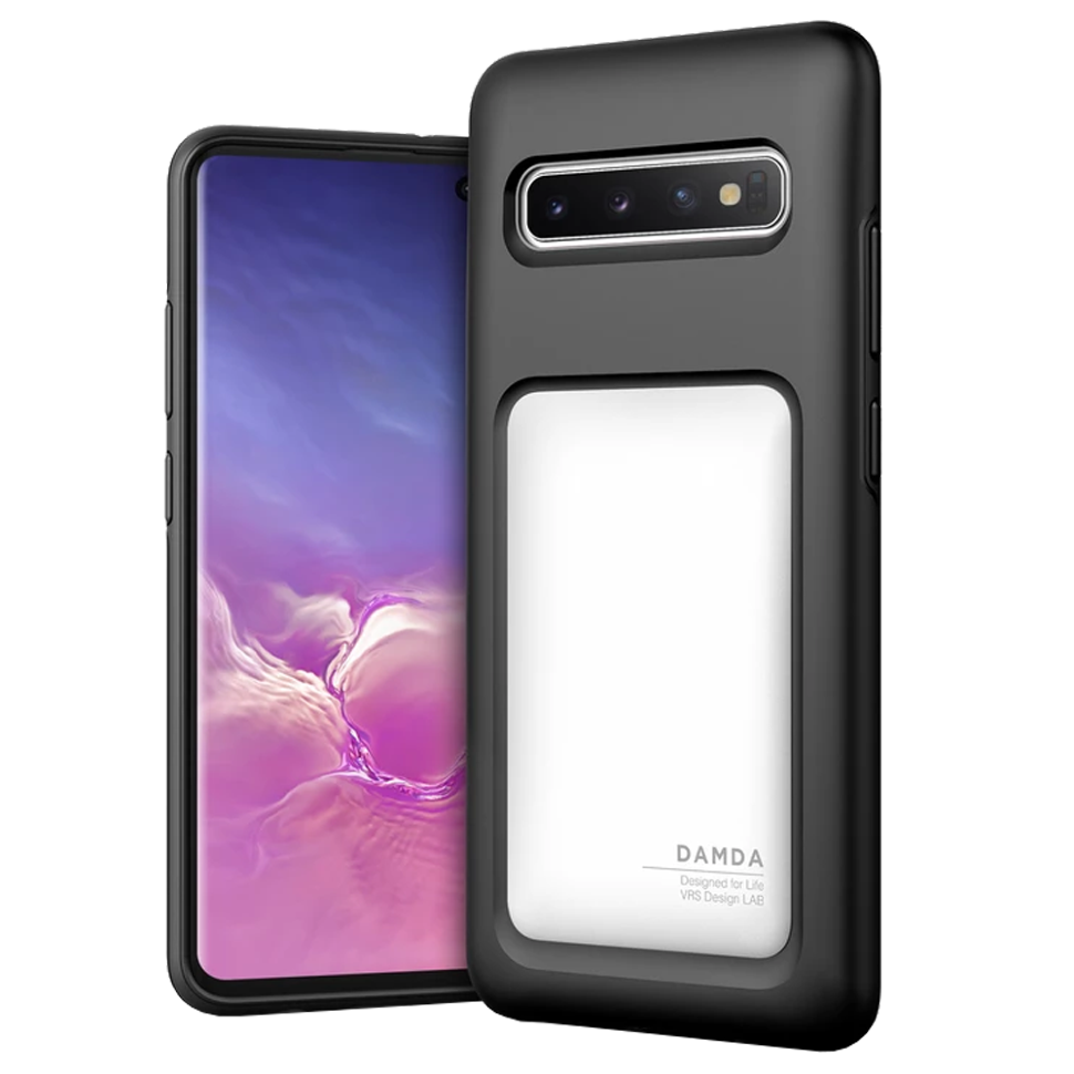 Чехол VRS Design Damda High Pro Shield для Galaxy S10 PLUS Cream White 