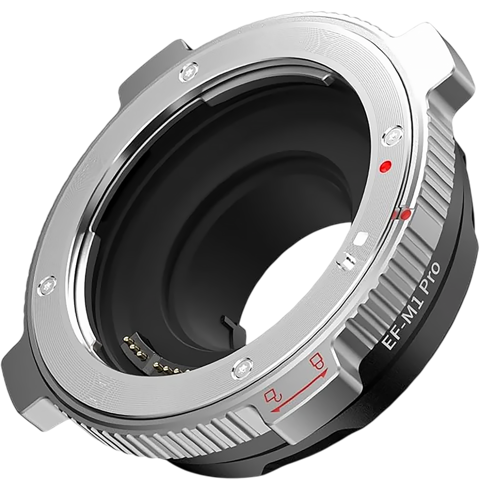 Адаптер Viltrox EF-M1 Pro для объектива EF/EF-S на байонет Micro 4/3 