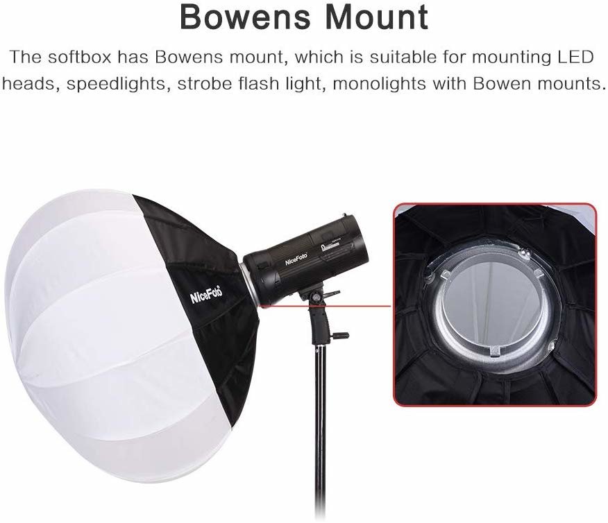 Софтбокс NiceFoto globe softbox 80cm 612106