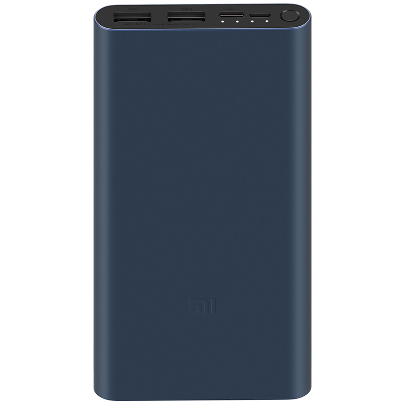 Внешний аккумулятор Xiaomi Mi Power Bank 3 10000mAh 18W Fast Charge Синий 