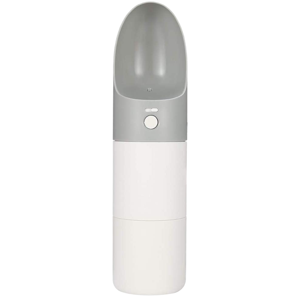 Прогулочная поилка для животных Moestar Rocket Portable Pet Cup 430ml Серая 