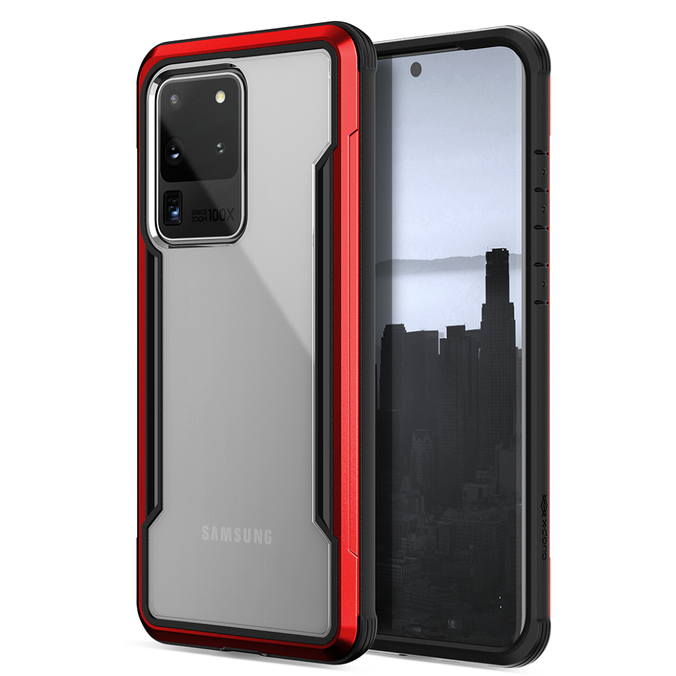 Чехол X-Doria Defense Shield для Galaxy S20 Ultra Красный 