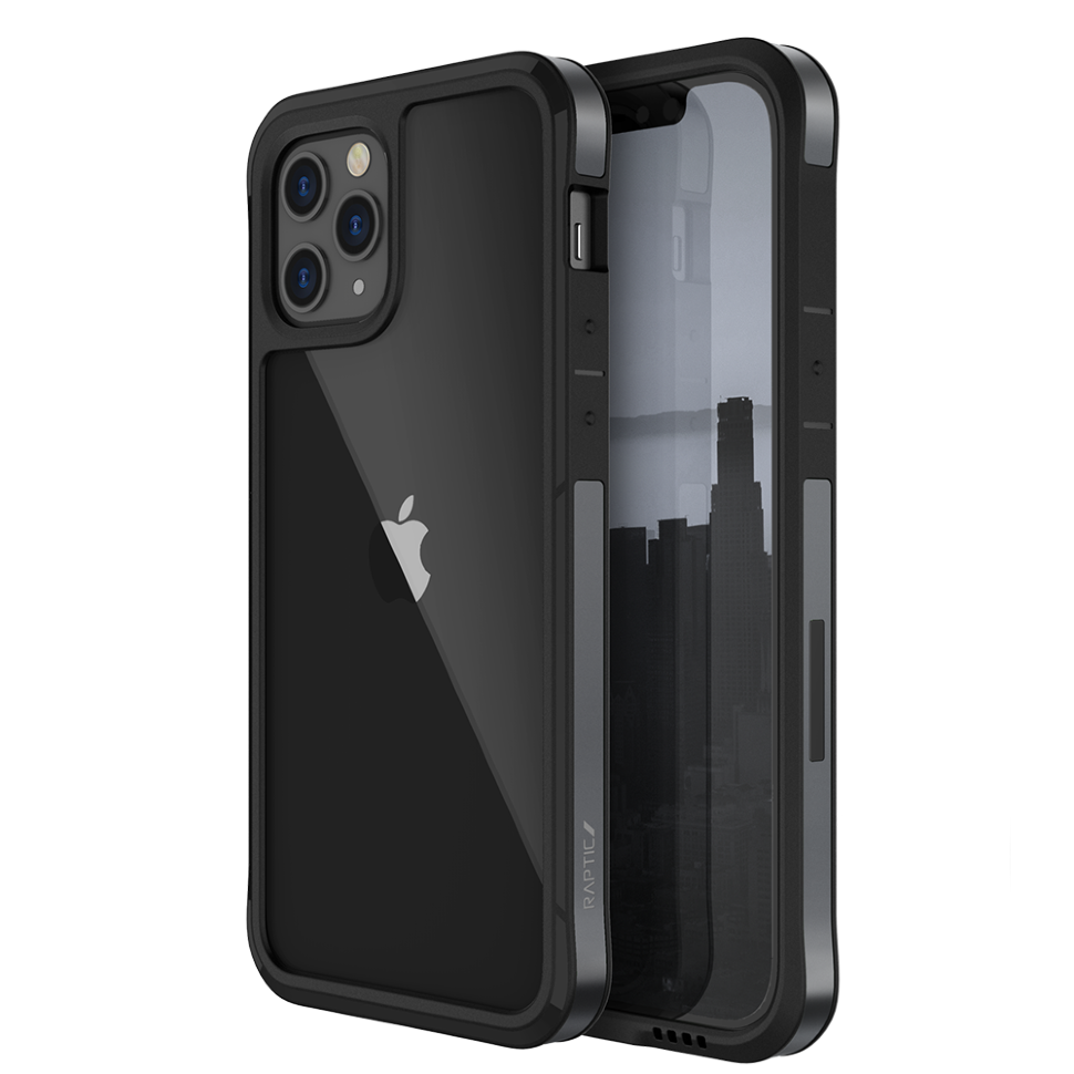 Чехол Raptic Edge для iPhone 12 Pro Max Чёрный 