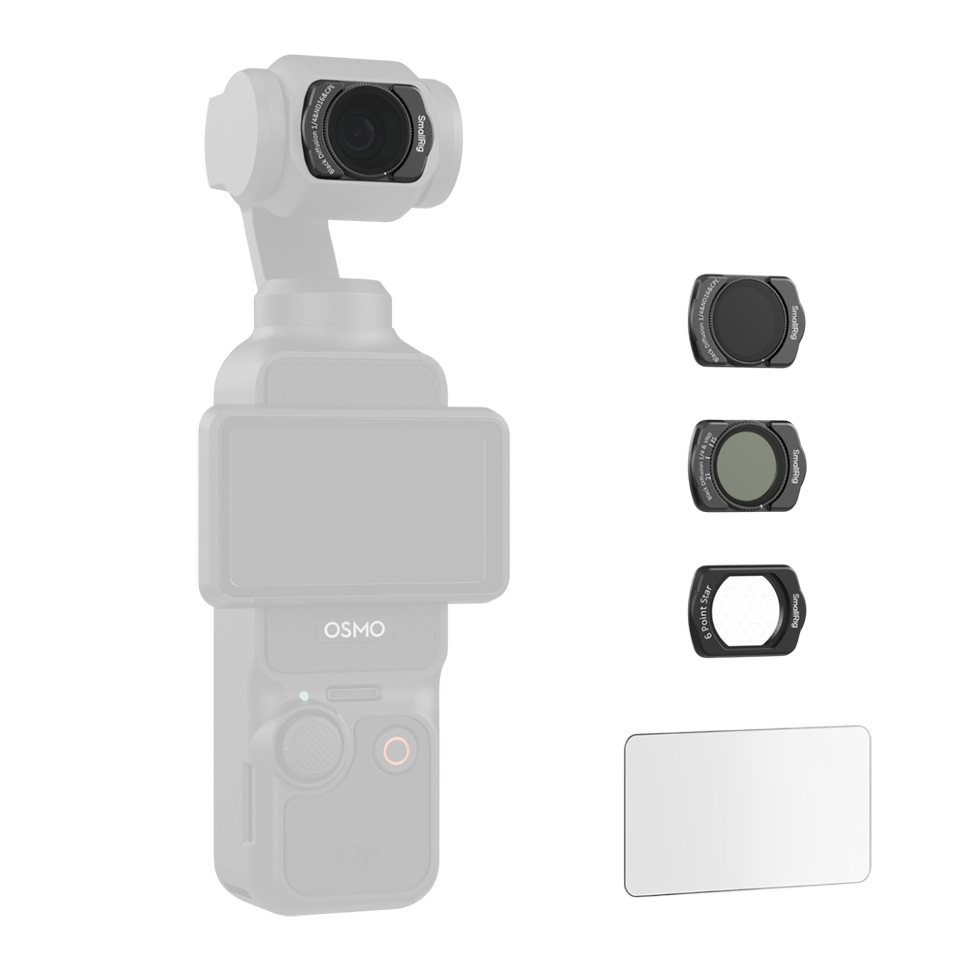 Комплект светофильтров SmallRig BlackMist/ND/CPL/Star для DJI Osmo Pocket 3 