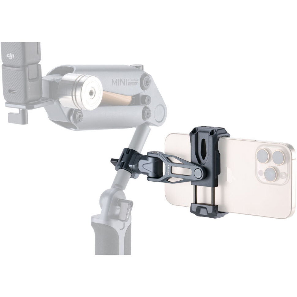 Держатель смартфона Tilta Rotatable Phone Mounting Bracket V2 15mm Серый TA-PMB5-15K-TG 3490₽