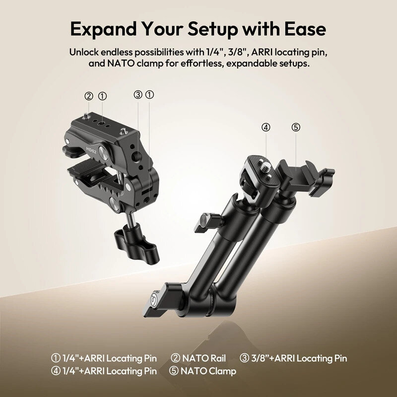 Magic arm с зажимом Ulanzi HD02 10 2990₽