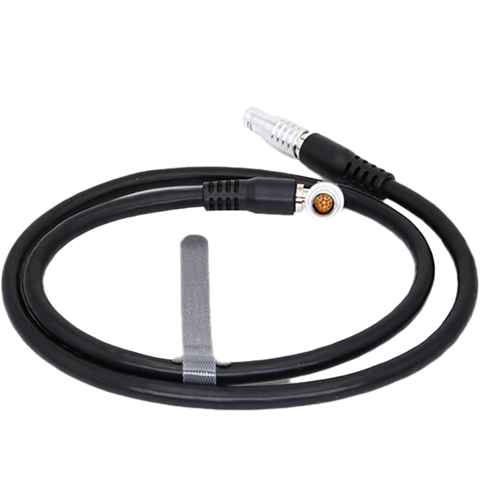 Кабель питания для монитора DigitalFoto AR214 LCD/EVF - RED Lemo 1B 6-pin 50см 