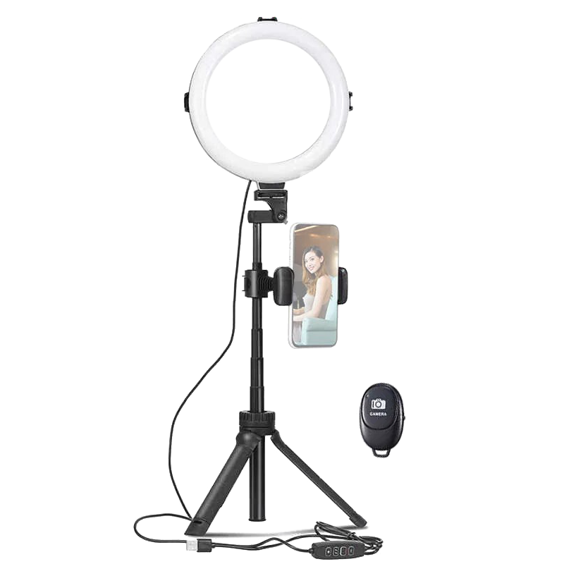 Осветитель кольцевой Ulanzi VIJIM Vlog Tripod Kit (Уцененный Кат.А) 