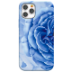 Чехол PQY Peony для iPhone 12 Pro Max Синий - Изображение 210274