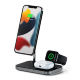 Беспроводная зарядка Satechi Magnetic 3-in-1 Wireless Charging Stand - Изображение 182740