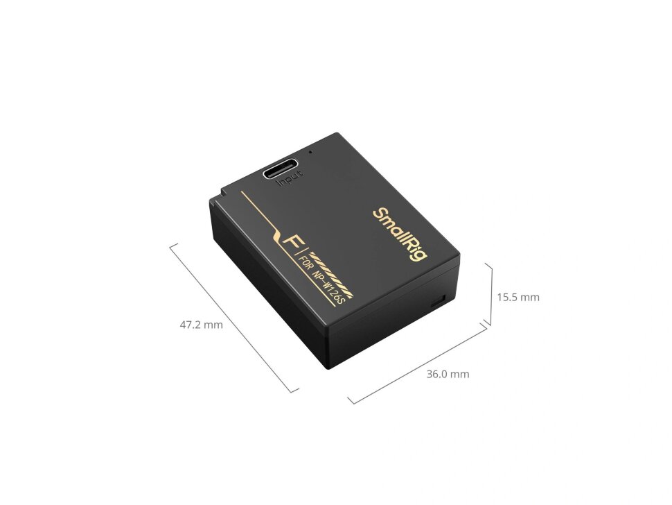 

Аккумулятор SmallRig 6099 NP-W126S 1050мАч Type-C