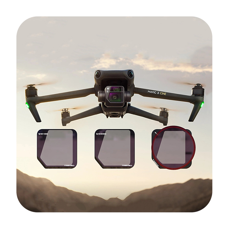 

Комплект светофильтров Freewell All Day-4K для DJI Mavic 3 (8шт) FW-MC3-ALD