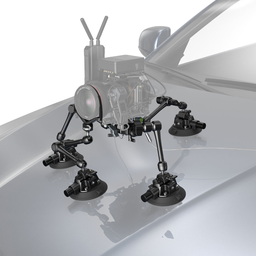 

Система креплений SmallRig SC-15K 4-Arm Suction Cup Camera Mount Kit 3565B