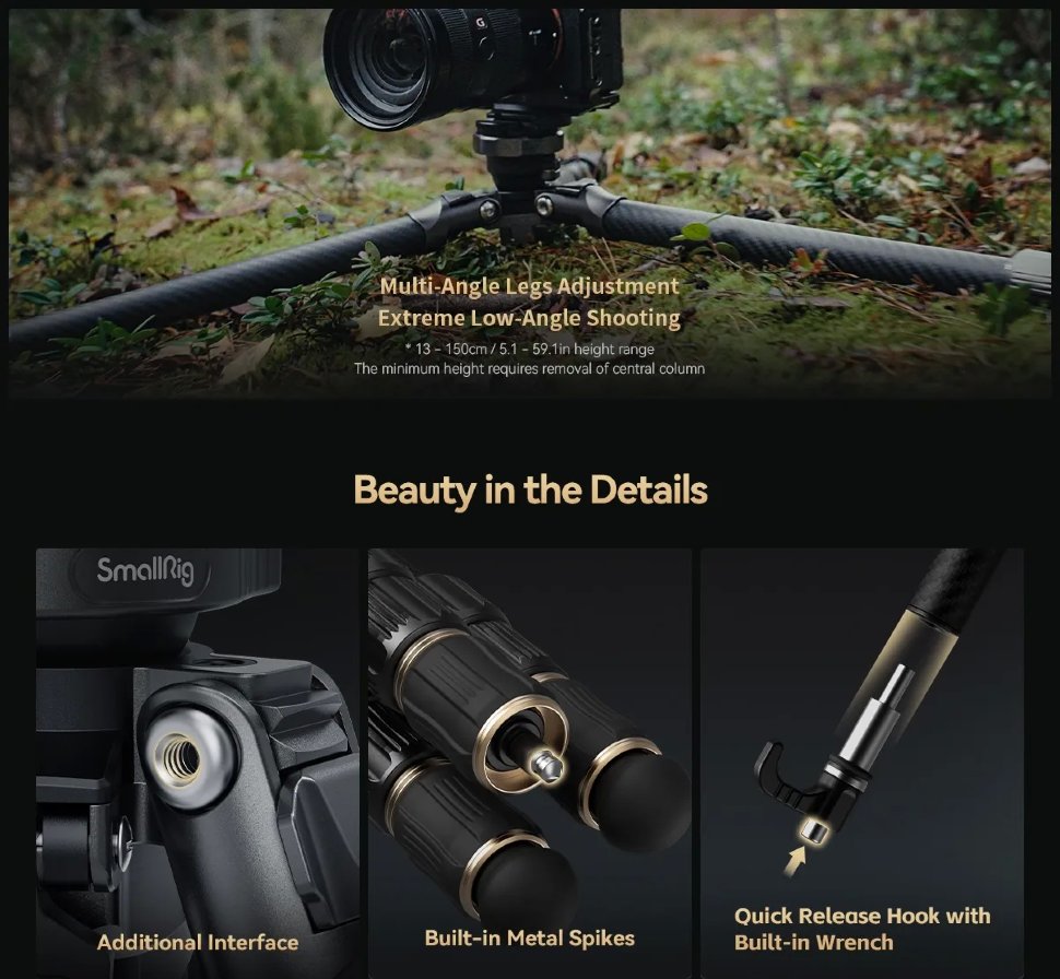 

Штатив SmallRig FreeRover AP-100 4353